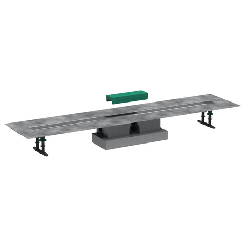 Hansgrohe uBox universal teljes szett standard telepítéshez- 120 cm, zuhanylefolyó készlethez