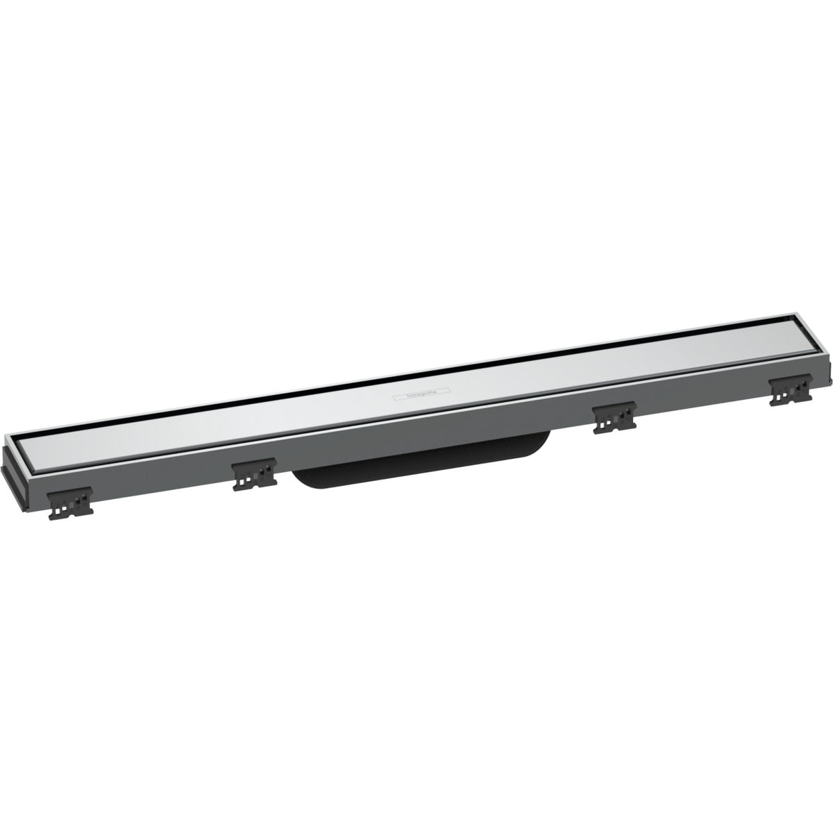 Hansgrohe RainDrain Match zuhanylefolyó színkészlet 60 cm, állítható magasságú keret, króm