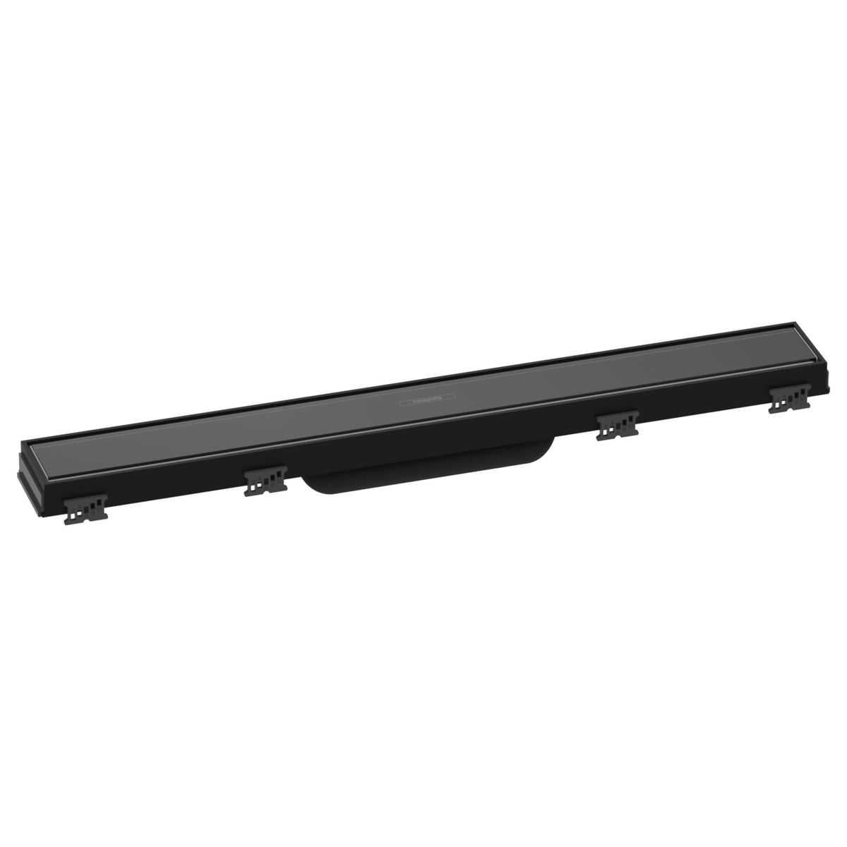 Hansgrohe RainDrain Match zuhanylefolyó színkészlet 60 cm, állítható magasságú keret, fekete
