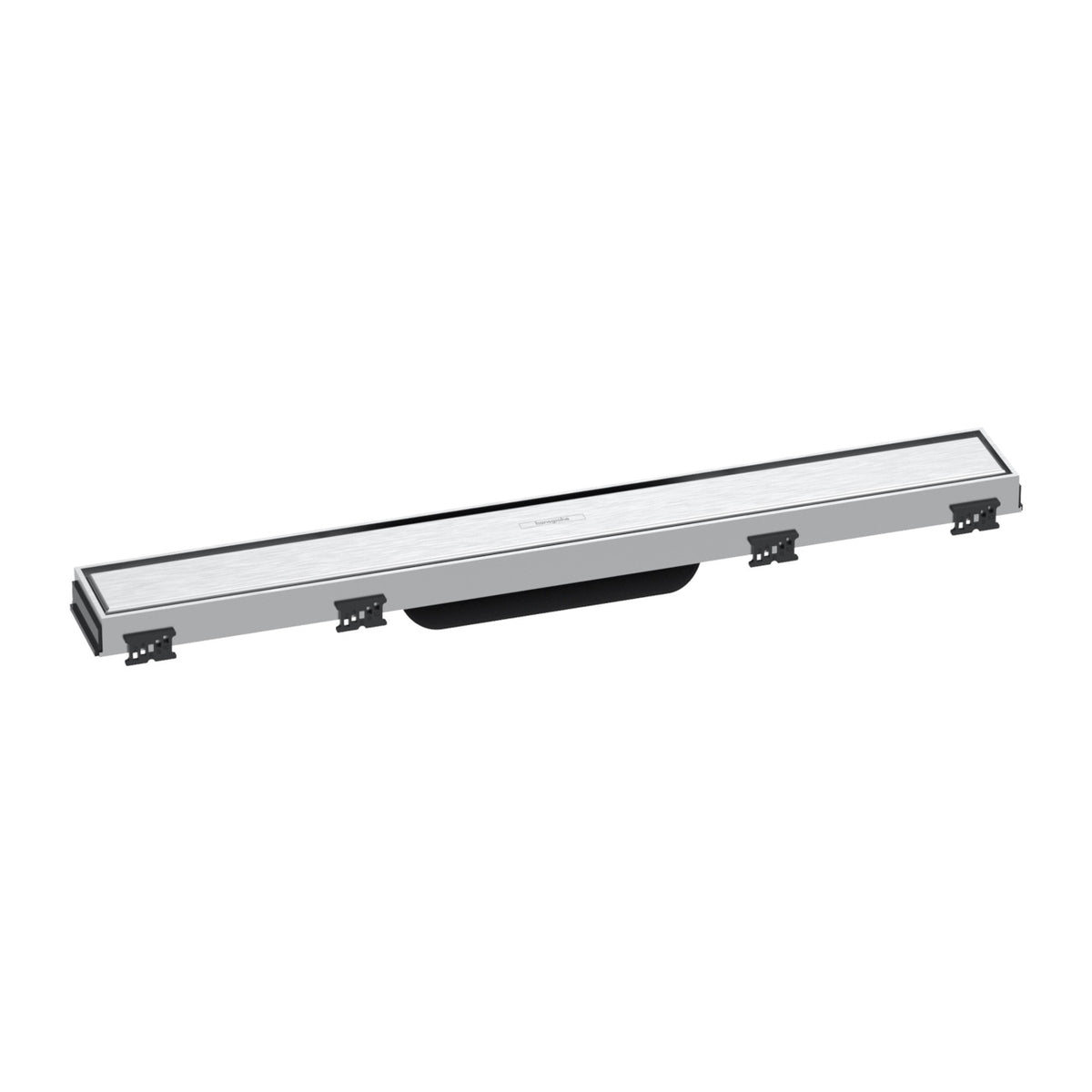 Hansgrohe RainDrain Match zuhanylefolyó színkészlet 60 cm, állítható magasságú keret, rozsdamentes hatású