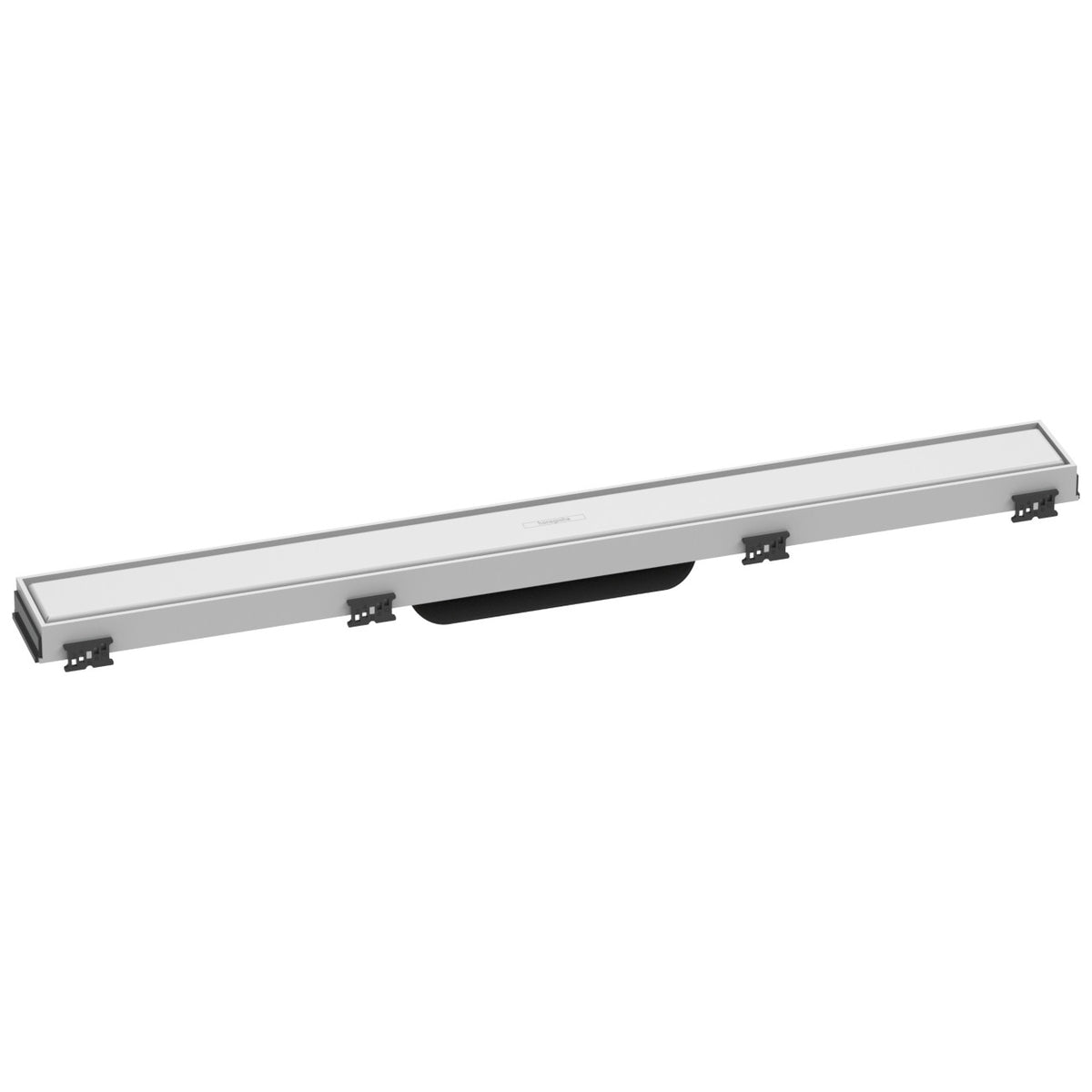 Hansgrohe RainDrain Match zuhanylefolyó színkészlet 70 cm, állítató magasságú keret, matt fehér
