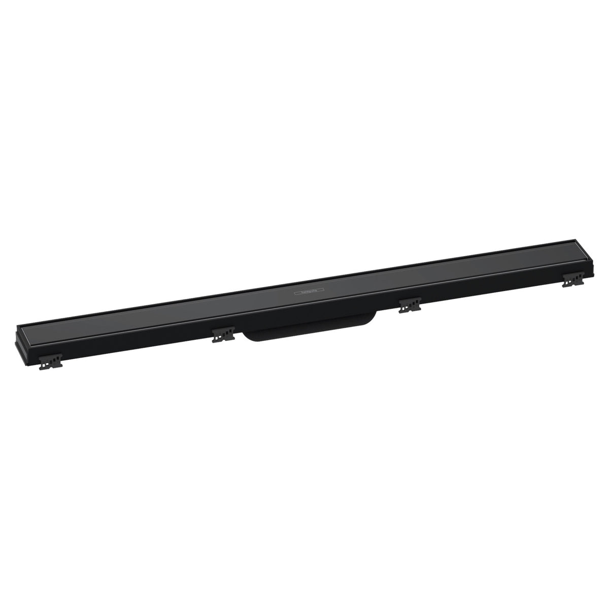 Hansgrohe RainDrain Match zuhanylefolyó színkészlet 80 cm, állítható magasságú keret, fekete
