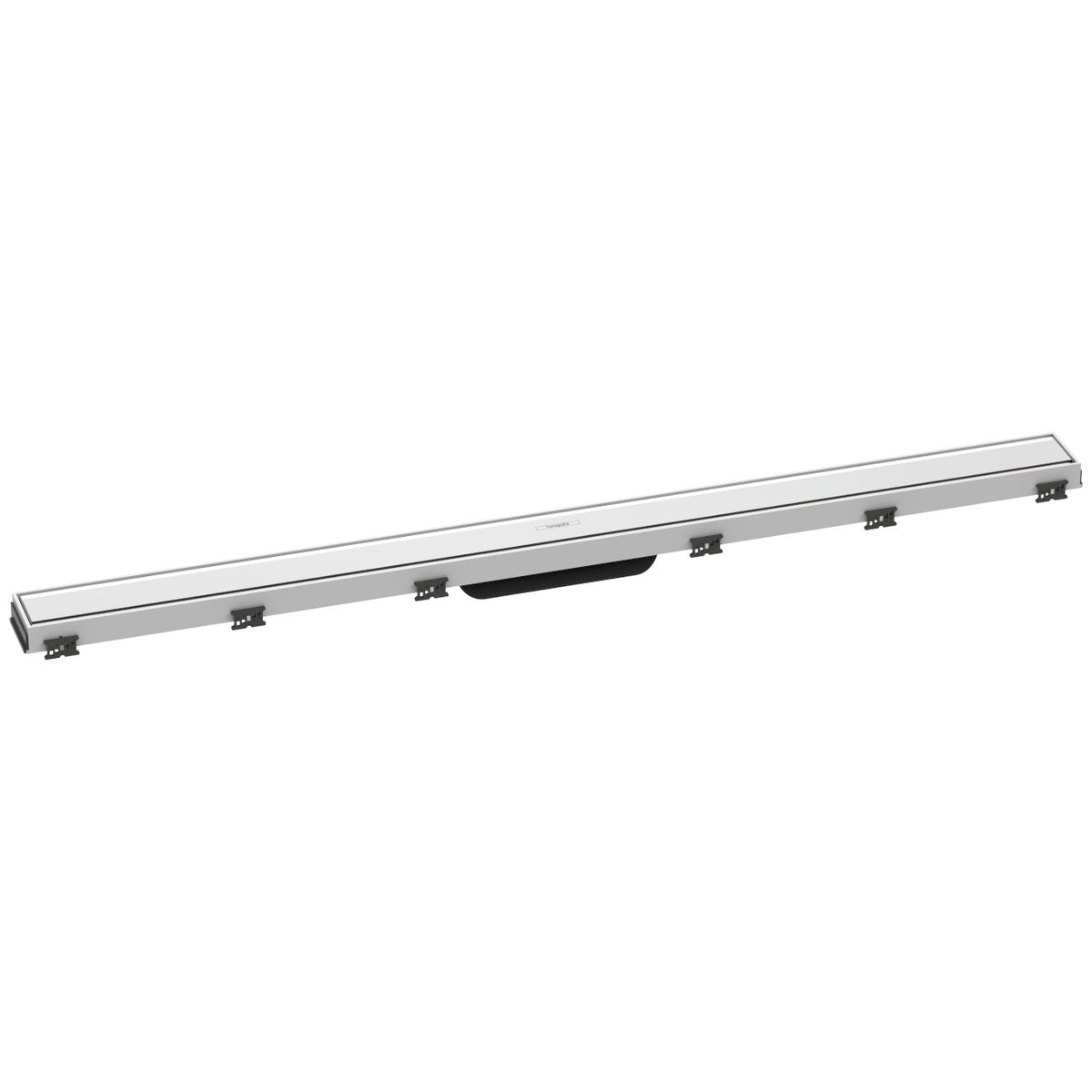 Hansgrohe RainDrain Match zuhanylefolyó színkészlet 120 cm, állítható magasságú keret, fehér