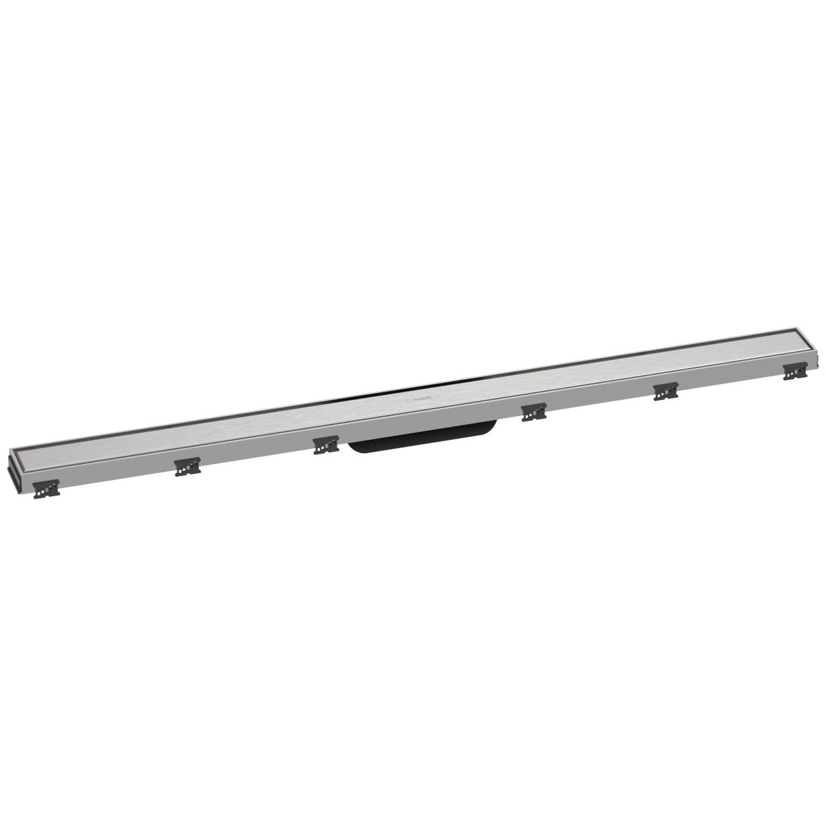 Hansgrohe RainDrain Match zuhanylefolyó színkészlet 120 cm, állítható magasságú keret, rozsdamentes hatású