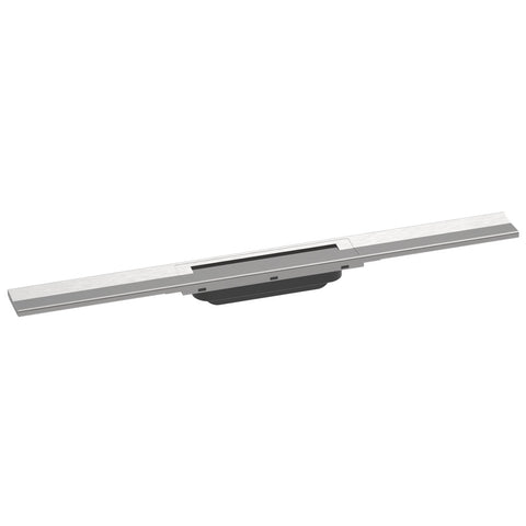 Hansgrohe RainDrain Flex Zuhanylefolyó színkészlet 80 cm, formára vágható, rozsdamentes acél hatású