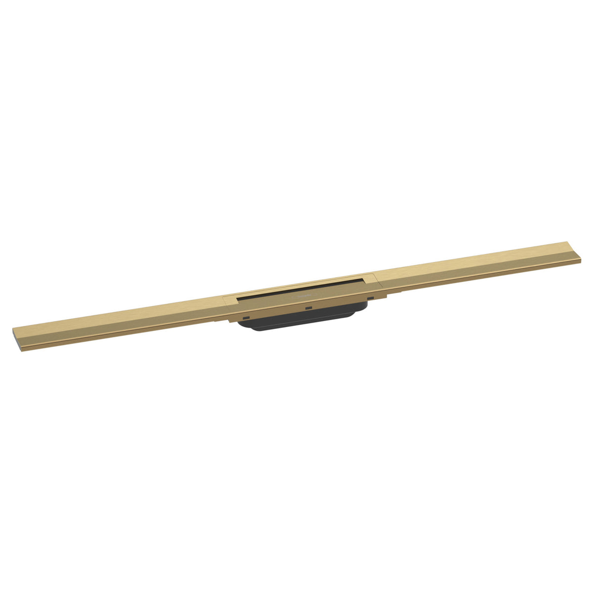 Hansgrohe RainDrain Flex zuhanylefolyó színkészlet 90 cm, formára vágható, szálcsiszolt bronz