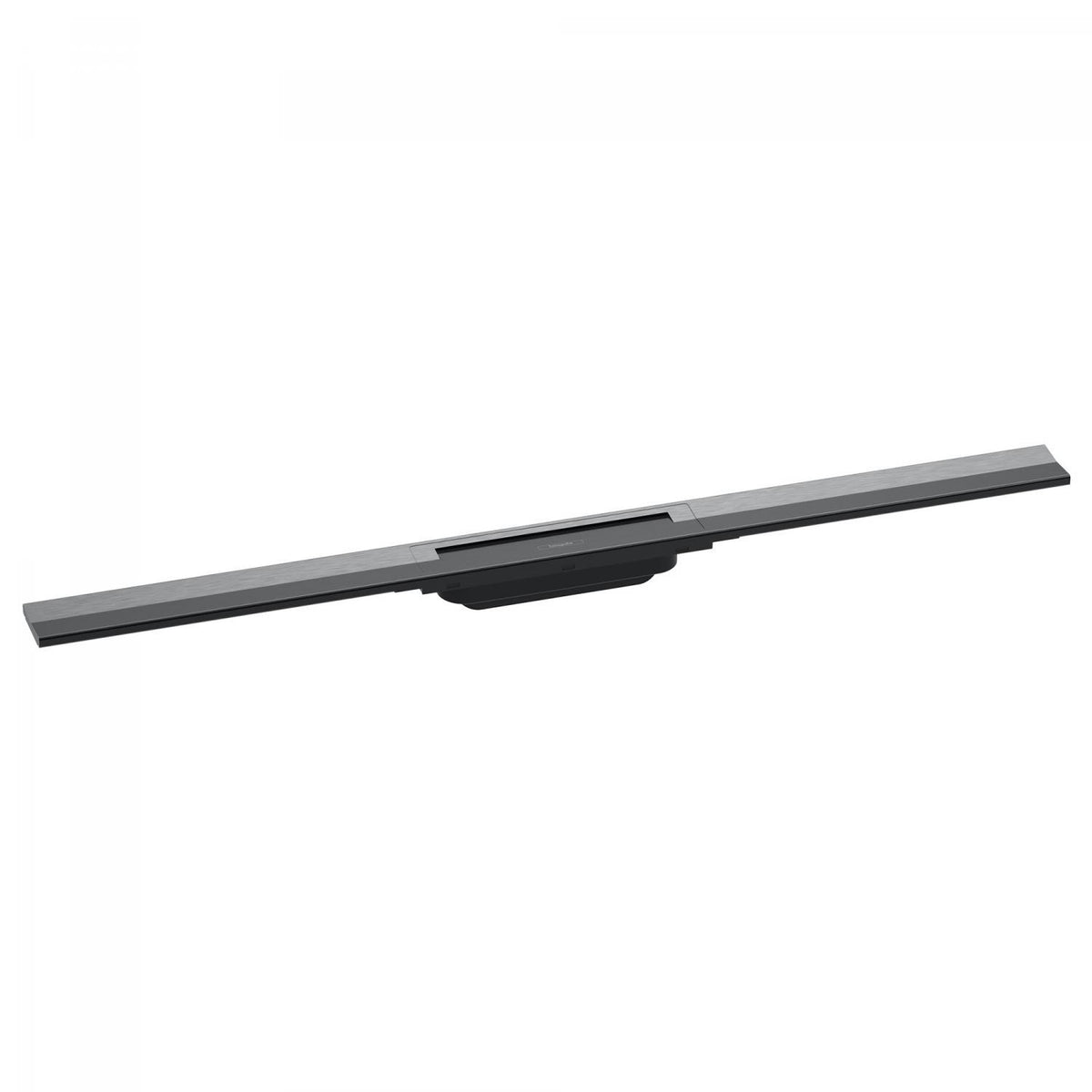 Hansgrohe RainDrain Flex zuhanylefolyó színkészlet 90 cm, formára vágható, szálcsiszolt fekete