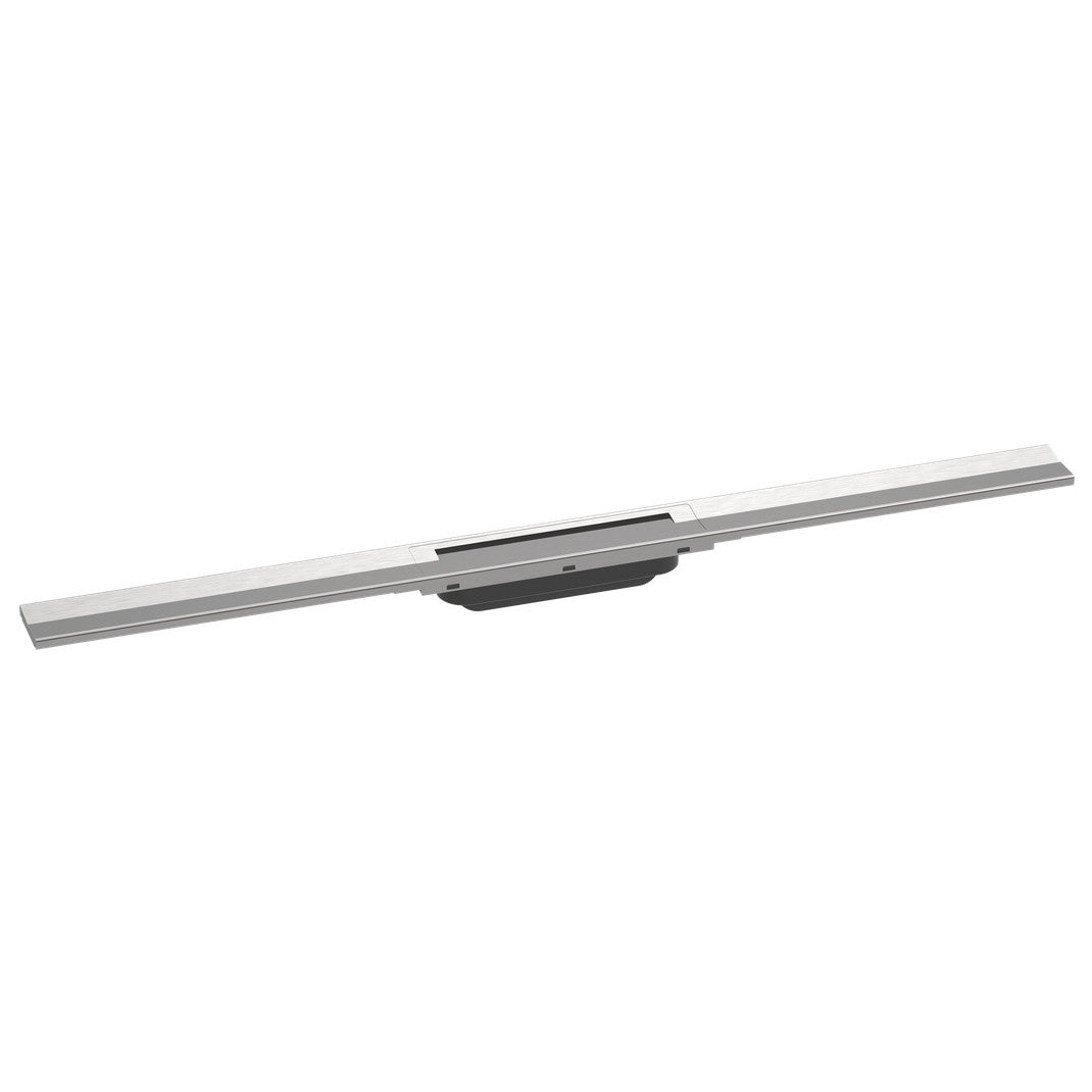 Hansgrohe RainDrain Flex Zuhanylefolyó színkészlet 90 cm, formára vágható, rozsdamentes acél hatású