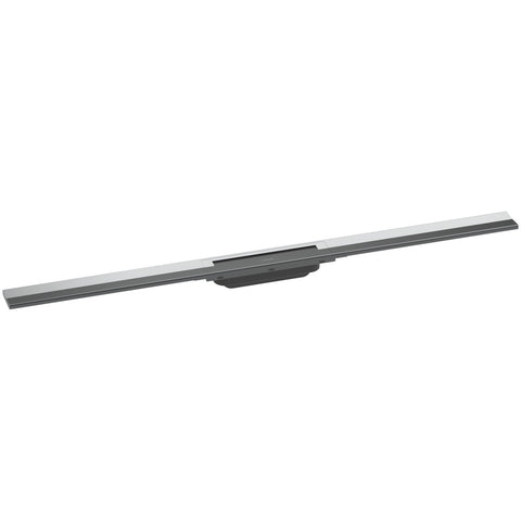 Hansgrohe RainDrain Flex zuhanylefolyó színkészlet 100 cm, formára vágható, króm