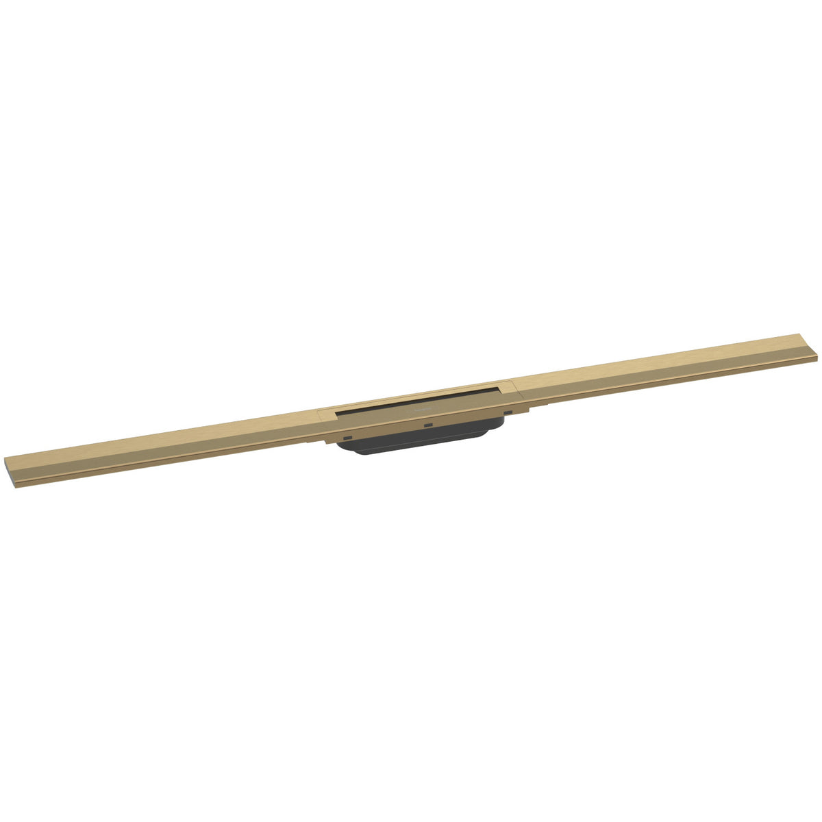 Hansgrohe RainDrain Flex zuhanylefolyó színkészlet 100 cm, formára vágható, szálcsiszolt bronz