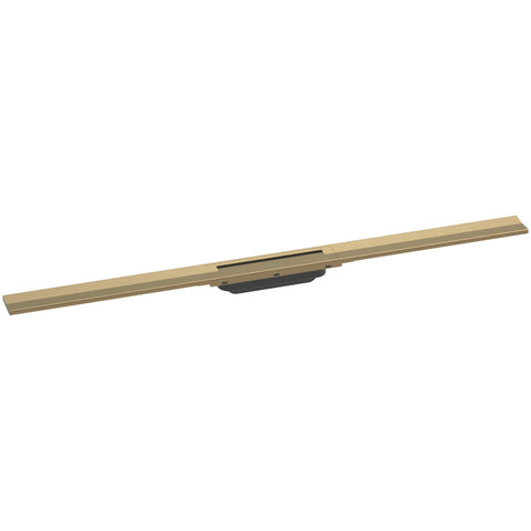 Hansgrohe RainDrain Flex zuhanylefolyó színkészlet 100 cm, formára vágható, szálcsiszolt bronz