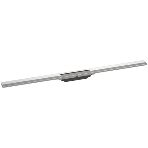 Hansgrohe RainDrain Flex zuhanylefolyó színkészlet 100 cm, formára vágható, rozsdamentes acél hatású