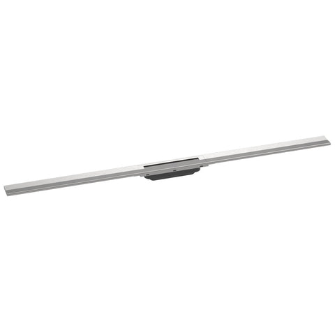 Hansgrohe RainDrain Flex zuhanylefolyó színkészlet 120 cm, formára vágható, rozsdamentes acél hatású