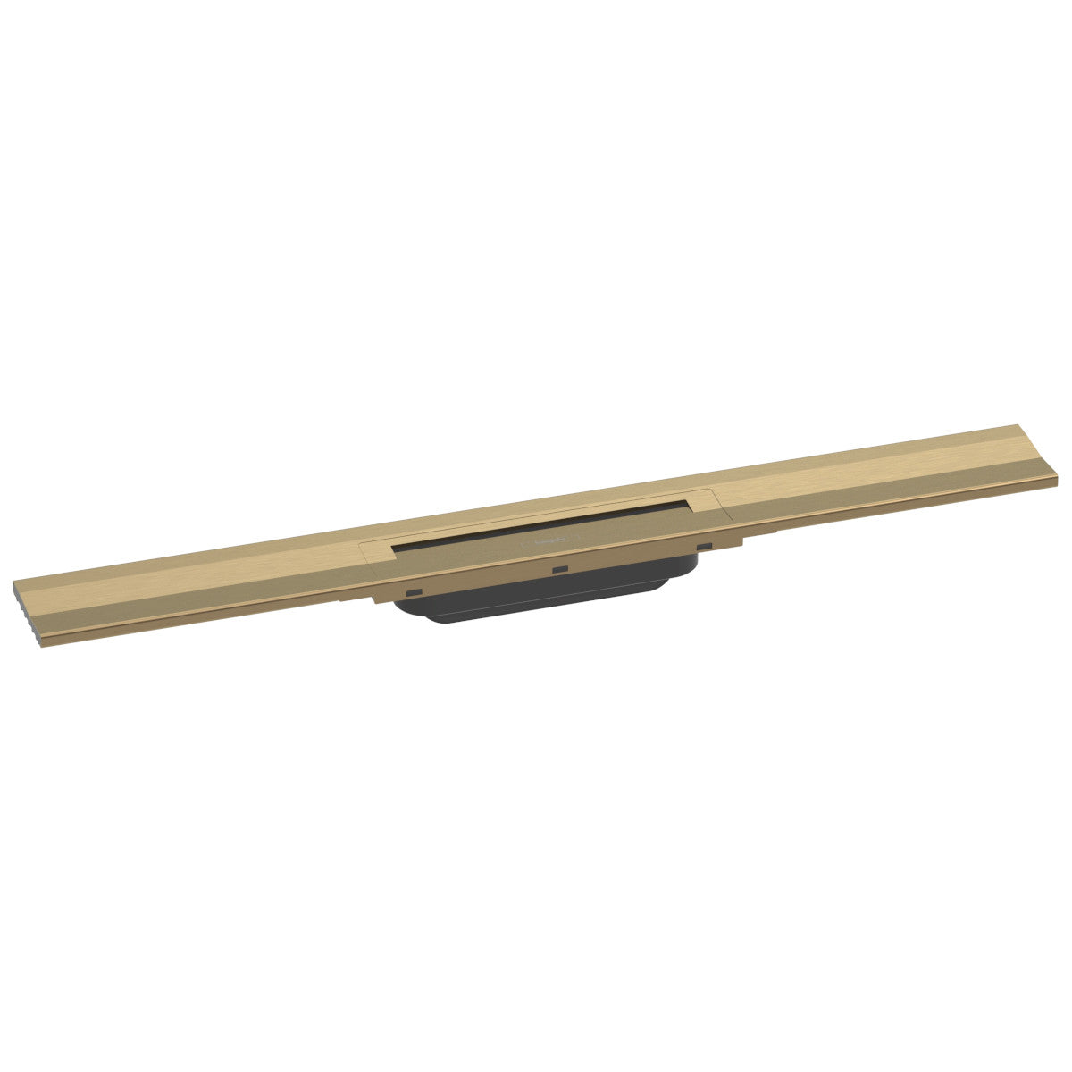 Hansgrohe RainDrain Flex zuhanylefolyó színkészlet 70 cm, formára vágható, fali, szálcsiszolt bronz
