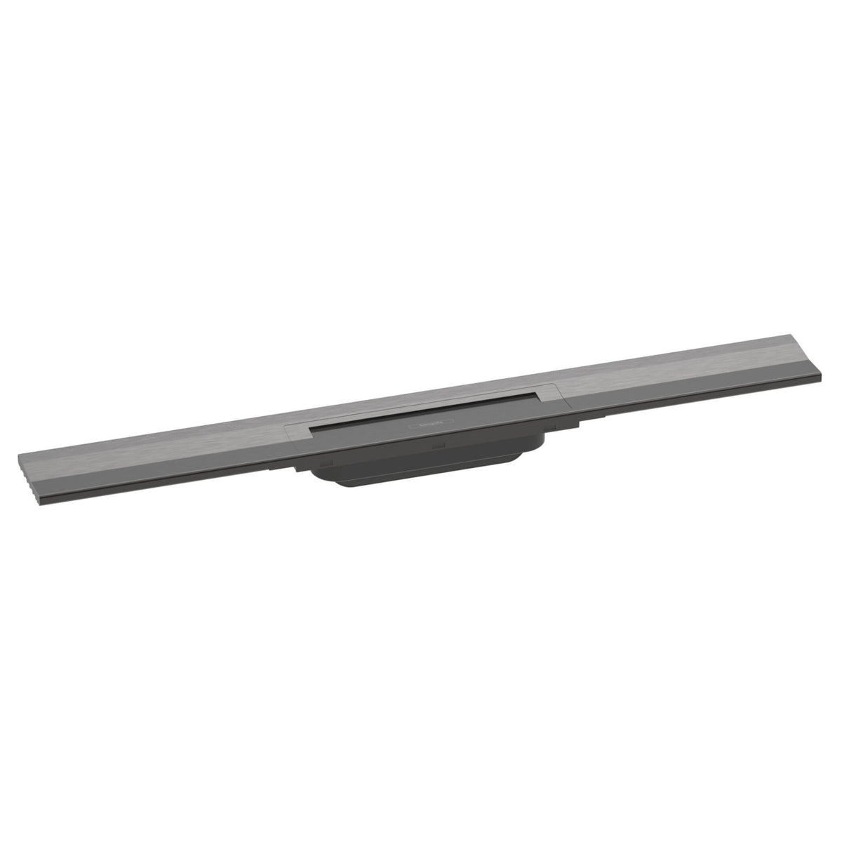 Hansgrohe RainDrain Flex zuhanylefolyó színkészlet 70 cm, formára vágható, fali, szálcsiszolt fekete