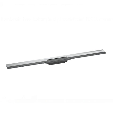 Hansgrohe RainDrain Flex zuhanylefolyó színkészlet 100 cm, formára vágható, fali, króm