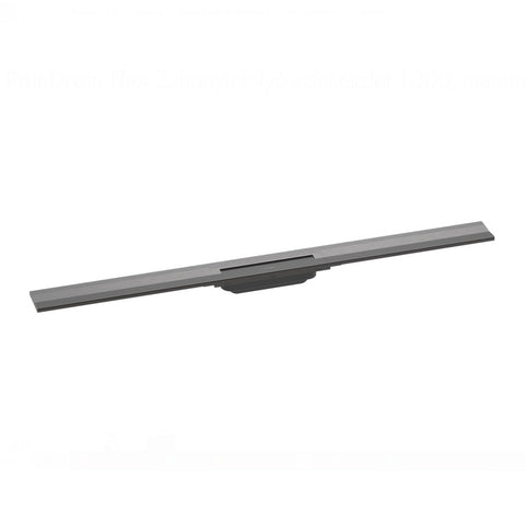 Hansgrohe RainDrain Flex zuhanylefolyó színkészlet 100 cm, formára vágható, fali, szálcs. fekete