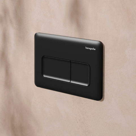 Hansgrohe iFrame Original Q nyomólap, dual mennyiség, matt fekete