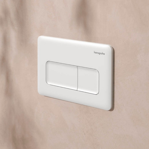 Hansgrohe iFrame Original Q nyomólap, dual mennyiség, matt fehér