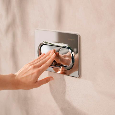 Hansgrohe iFrame Original S nyomólap, dual mennyiség, króm