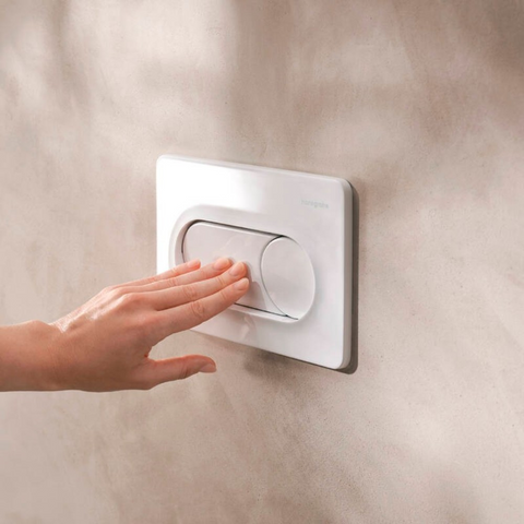 Hansgrohe iFrame Original S nyomólap, dual mennyiség, fehér