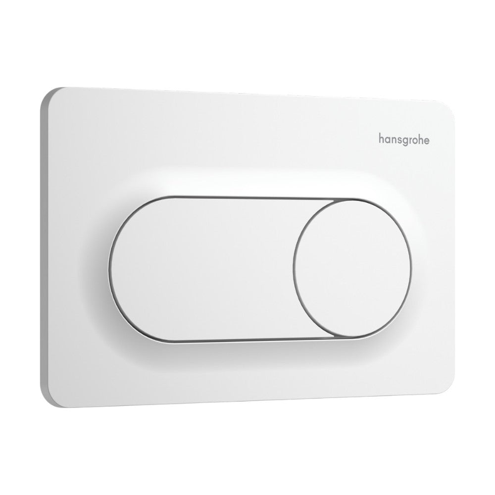 Hansgrohe iFrame Original S nyomólap, dual mennyiség, matt fehér