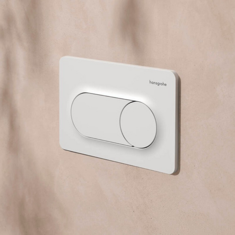 Hansgrohe iFrame Original S nyomólap, dual mennyiség, matt fehér
