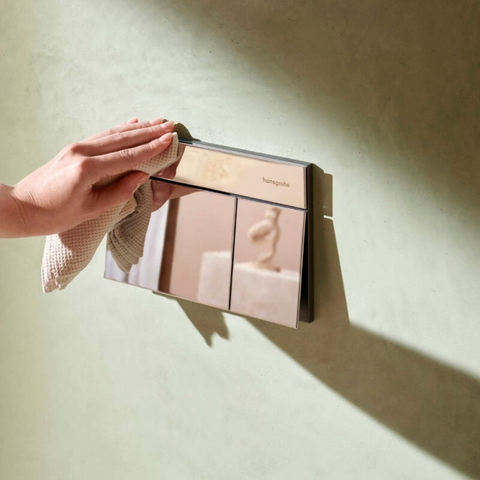 Hansgrohe iFrame Element E nyomólap, dual mennyiség, króm