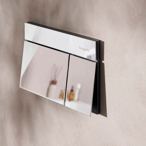 Hansgrohe iFrame Element E nyomólap, dual mennyiség, króm