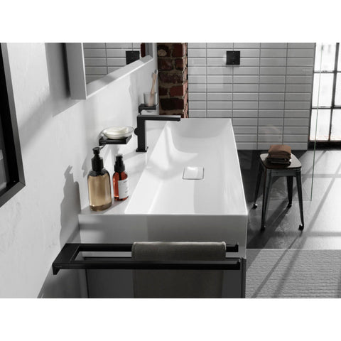 Hansgrohe Tecturis E mosdócsaptelep Fine 110, CoolStart, lefolyógarnitúra nélkül, matt fekete