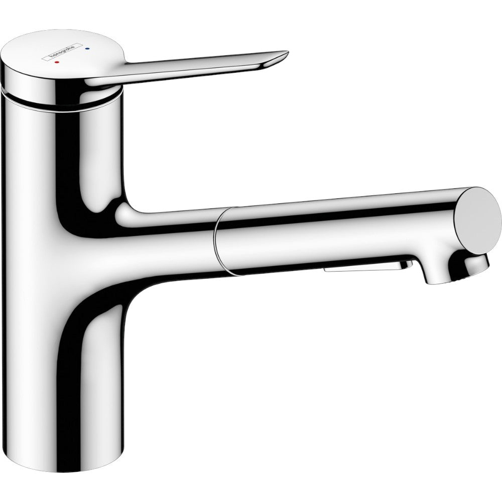 Hansgrohe Zesis M33 konyhai csaptelep 150 Eco, kihúzható kifolyó, 2jet