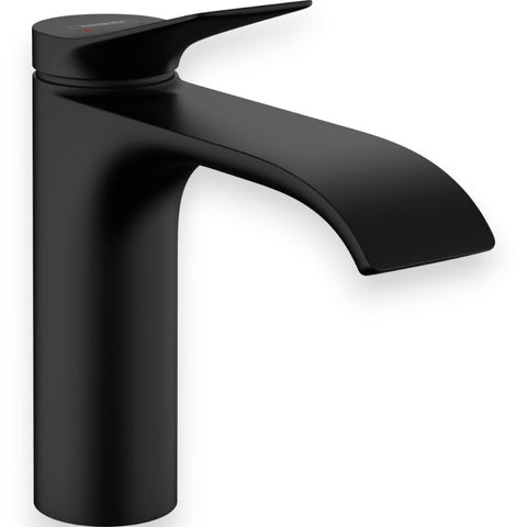 Hansgrohe Vivenis mosdócsaptelep 110, lefolyógarnitúra nélkül, matt fekete