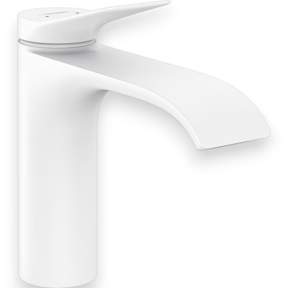 Hansgrohe Vivenis mosdócsaptelep 110, lefolyógarnitúra nélkül, matt fehér