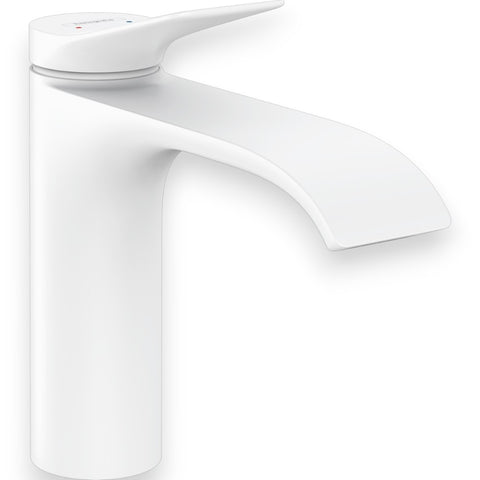 Hansgrohe Vivenis mosdócsaptelep 110, lefolyógarnitúra nélkül, matt fehér