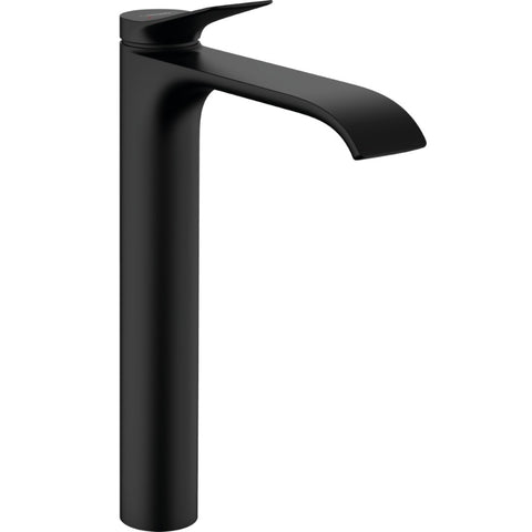 Hansgrohe Vivenis mosdócsaptelep 250, mosdótálakhoz, lefolyógarnitúra nélkül, matt fekete