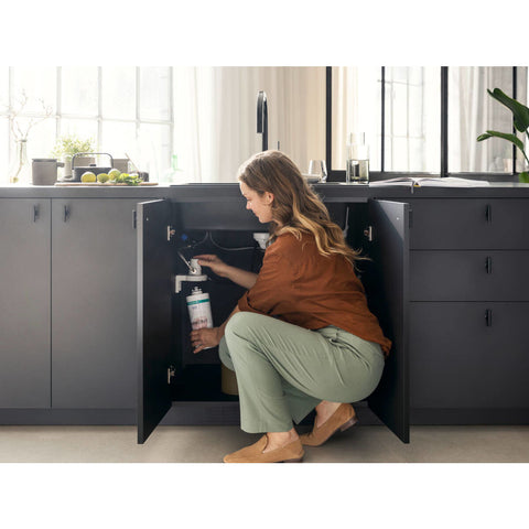 Hansgrohe Aqittura M91 Filtersystem konyhai csaptelep 210, kihúzható kifolyó, 1jet, rozsdamentes acél hatású