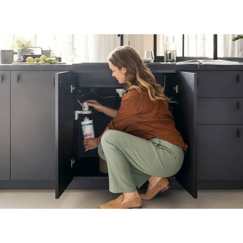 Hansgrohe Aqittura M91 Filtersystem konyhai csaptelep 240, 1jet, matt fekete