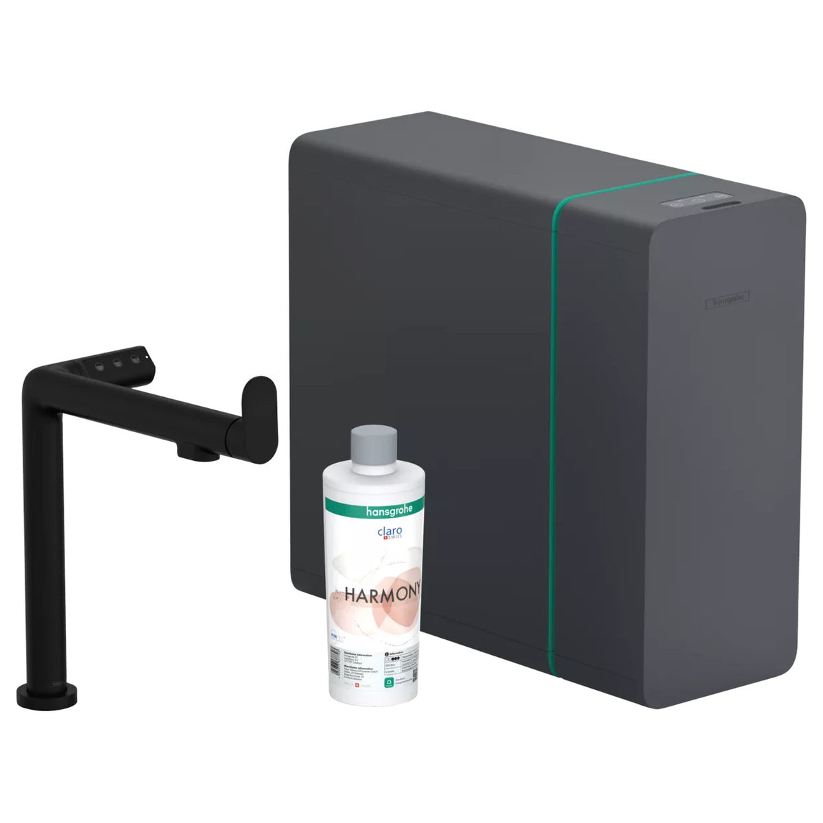 Hansgrohe Aqittura M91 Sodasystem konyhai csaptelep 240, 1jet, matt fekete
