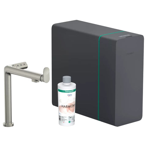 Hansgrohe Aqittura M91 Sodasystem konyhai csaptelep 240, 1jet, rozsdamentes acél hatású