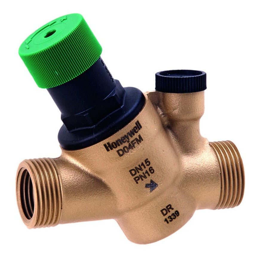 Honeywell nyomásszabályzó 3/4" bm - 1" km 1,5-6 bar PN16, max 40/70°C  D04FM-3/4A