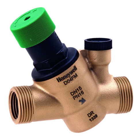 Honeywell nyomásszabályzó 3/4" bm - 1" km 1,5-6 bar PN16, max 40/70°C  D04FM-3/4A