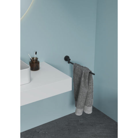 Ideal Standard IOM egykaros törölközőtartó 40cm, matt fekete