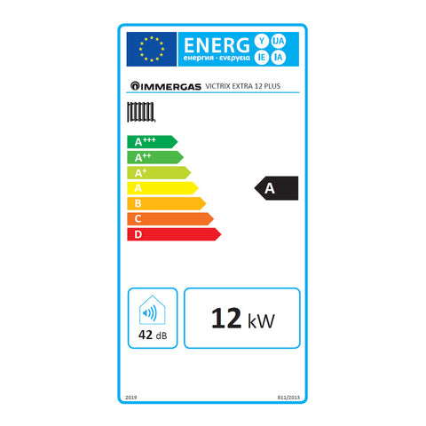 Immergas Victrix Extra 12 Plus kondenzációs gázkazán, fűtő 12 kW, tároló előkészítéssel