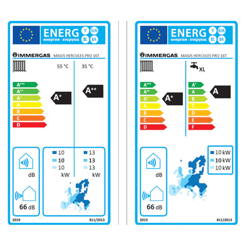 Immergas Magis Hercules Pro 16 T split hőszivattyú előszerelt HMV tárolóval, 3 fázis
