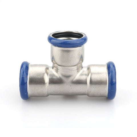 Install Inox AquaPress T-idom 76-76-76 (316L)