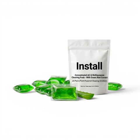 Install Deep Clean Air Pro Pods Aloe klímatisztító kapszula 5ml/kapszula/1l vízhez (25db/csomag)