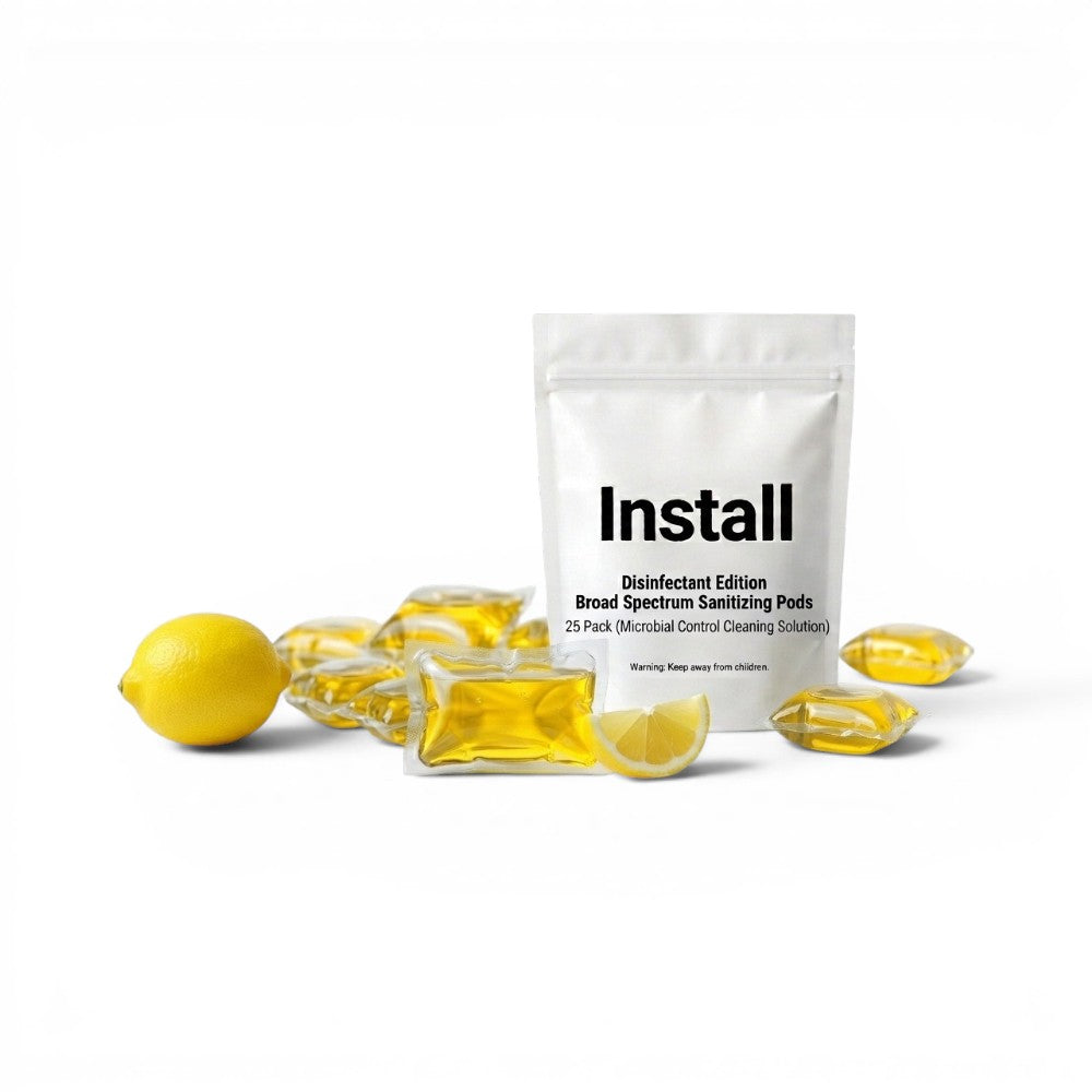 Install Deep Clean Air Pro Pods Lemon klímatisztító kapszula 5ml/kapszula/1l vízhez (25db/csomag)