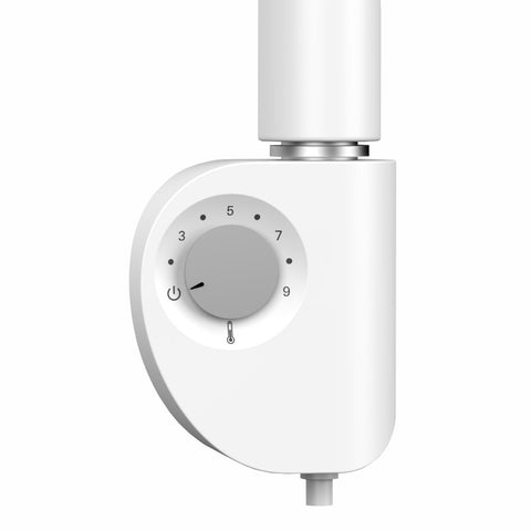 Install CALIDUM PRO Fűtőpatron törölközőszárító radiátorhoz helyiség hőmérséklet szabályzással 300W fehér