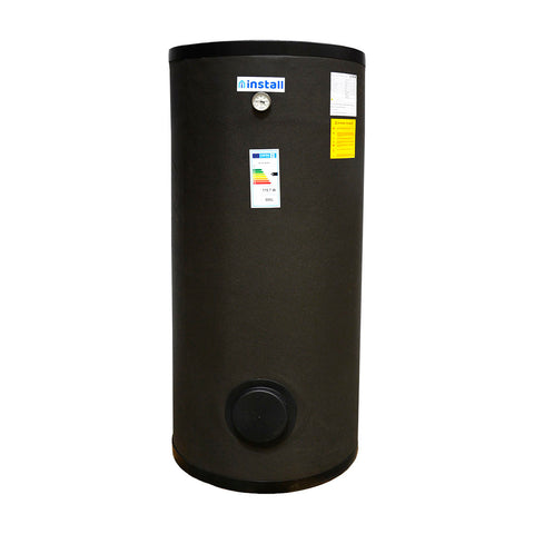 Install Watex Terra indirekt tároló hőszivattyúhoz, 500 liter, 1 hőcserélős (5,27 m2), PU szigetelés