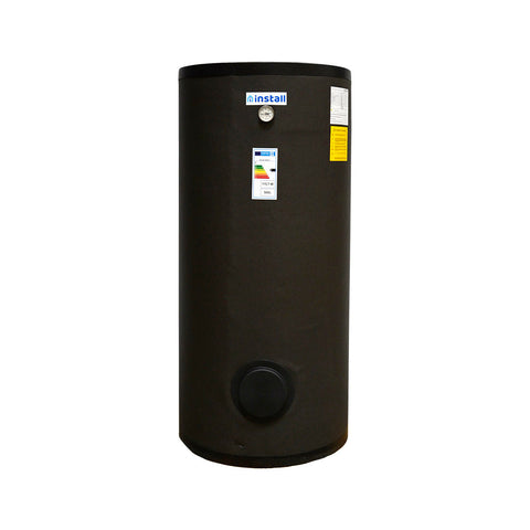 Install Watex indirekt tároló, 500l PU szigeteléssel, (hőcserélő 1,98 m2)